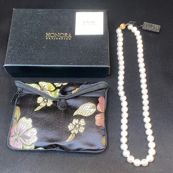 Honora White Pearl Necklace - NWT - Picture 1 of 4